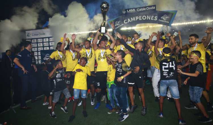 El CAI fue el plantel del recién pasado torneo con buena presentación en la Concachampions y anoche se coronó en la LPF. Foto: Anayansi Gamez