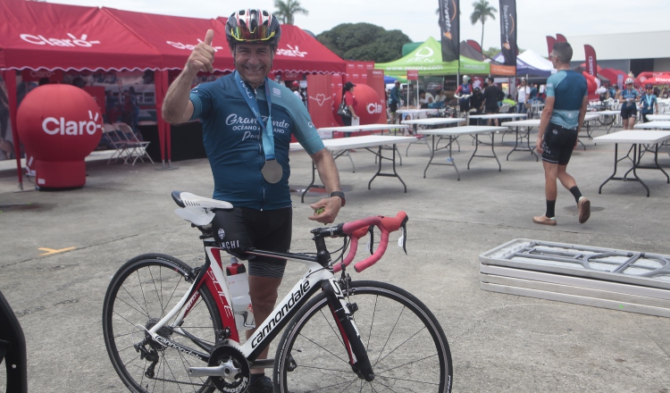 Pedro Fonseca estuvo en el Gran Fondo de Océano a Océano. Víctor Arosemena