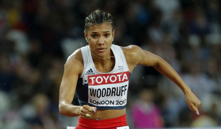 Gianna Woodruff buscará bajar su tiempo hoy en el Mundial de Atletismo de Doha. Archivo