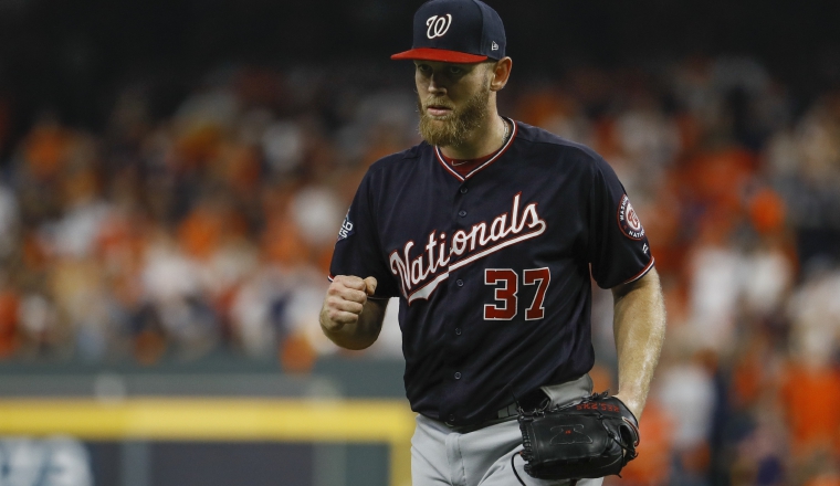 4.  Stephen Strasburg fue escogido como el jugador más valioso.