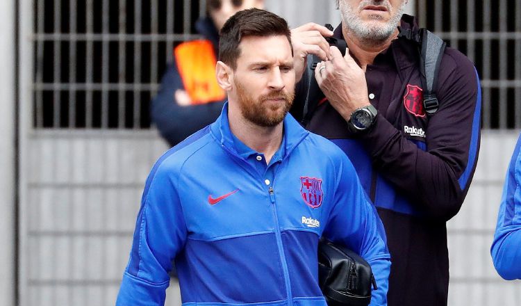 Leo Messi no tiene ningún tipo de privilegios. EFE