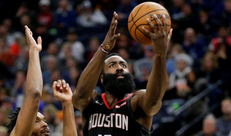 James Harden de los Rockets de Houston. Foto:EFE