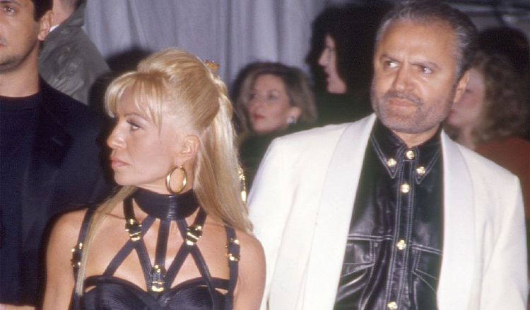 Los hermanos Gianni y Donatella Versace en la MET Gala.