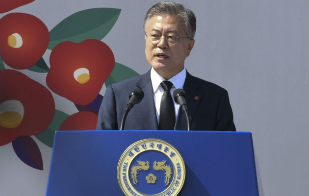 Presidente surcoreano, Moon Jae-in. FOTO/EFE