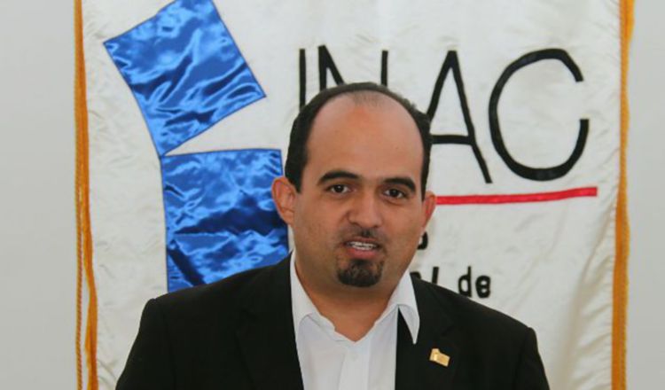 El subdirector del Inac, Juan Francisco Guerrero