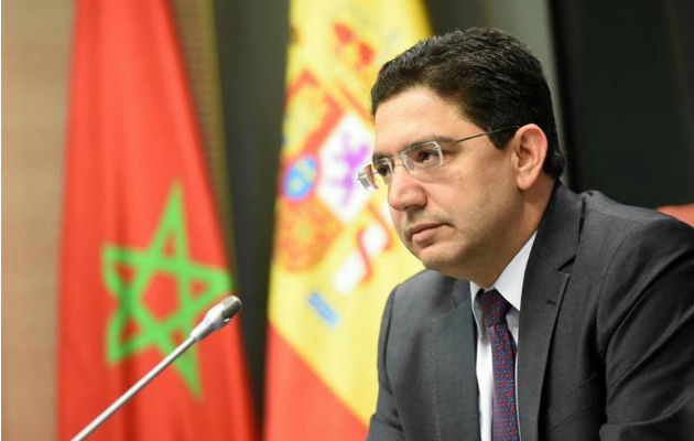  Naser Burita, ministro de Exteriores marroquí.