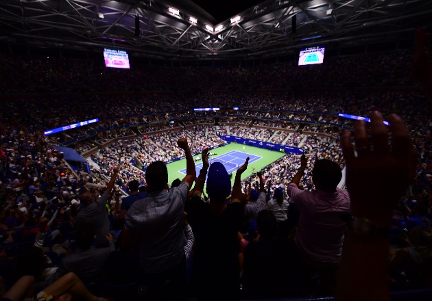 Algunos funcionarios creen que los fans no podrán asistir a eventos deportivos hasta que haya una vacuna. Foto / Ben Solomon para The New York Times.