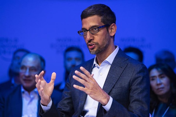 En la imagen, el CEO de Alphabet, Sundar Pichai. 