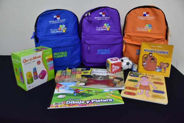  Más de 5 mil mochilas equipadas con juegos didácticos y una guía práctica para promover la estimulación temprana serán entregadas.