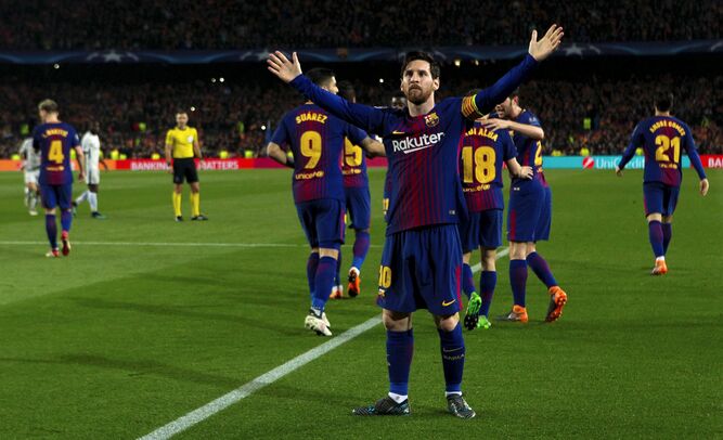 Messi. Foto:EFE