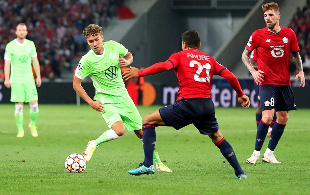 Lille y Wolburgo acabaron empatados 0-0. Foto Cortesía: @VfLWolfsburg