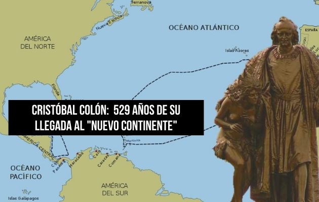 Recorrido de Cristóbal Colón, descubrimiento de América. Foto: Cortesía
