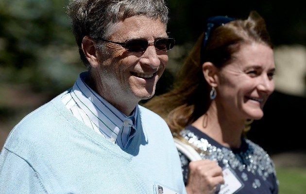 Bill y Melinda Gates, que se divorciaron el pasado agosto, volvieron a reunirse este fin de semana en Nueva York. Foto: EFE