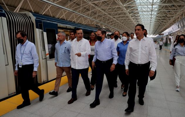 Inauguran Ramal de la Línea 2 del Metro de Panamá. Foto: Cortesía