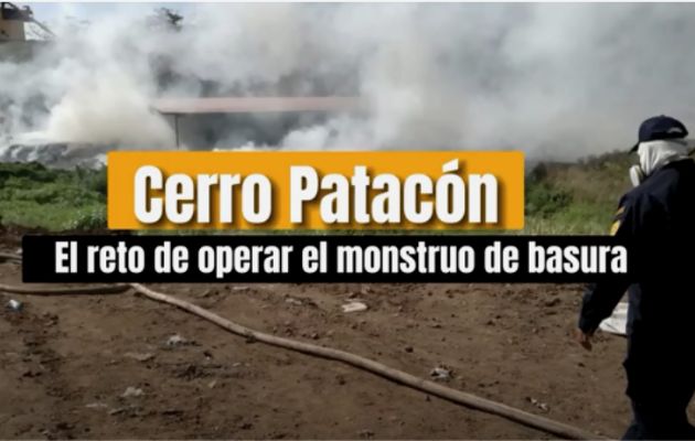 Cerro Patacón, el fracaso en la operación del monstruo de basura. Foto: Cortesía