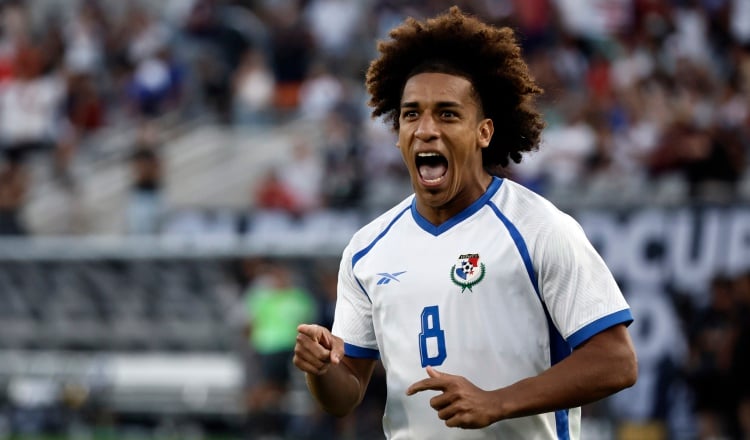 Adalberto 'Coco' Carrasquilla, jugador del seleccionado panameño.  Foto: EFE