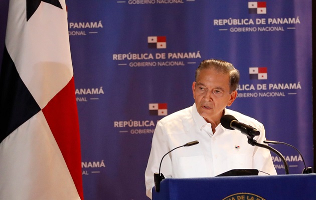 El Ejecutivo del presidente Laurentino Cortizo aboga por la resolución pacífica de conflictos. Foto: EFE