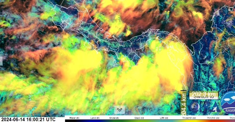 El Sinaproc alertó sobre lluvias y tormentas. Foto/Sinaproc