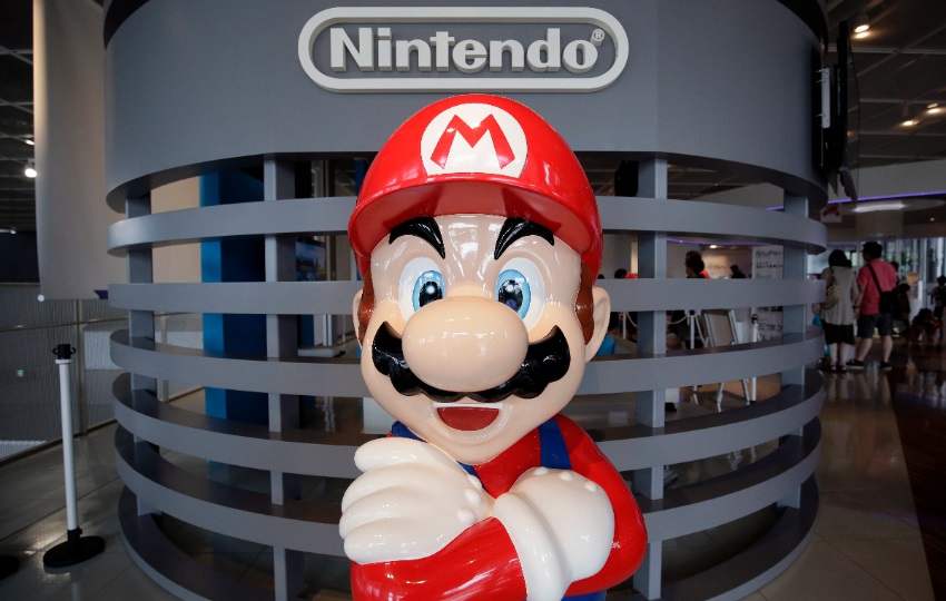 Una figura de Super Mario. Foto: EFE / EPA / Kiyoshi Ota