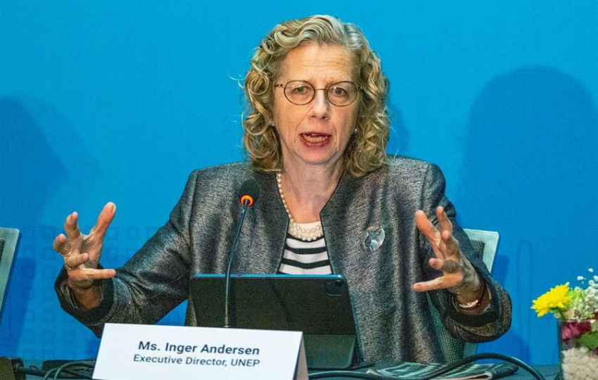 La directora ejecutiva del Programa de la ONU para el Medio Ambiente (Pnuma), Inger Andersen. Foto: EFE