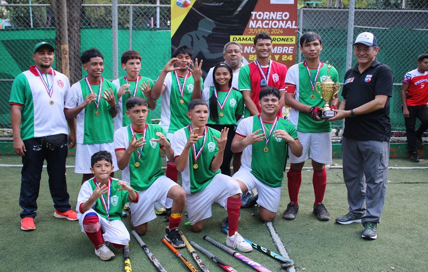 Chiriquí ganó el título en la rama masculina. Foto: Cortesía