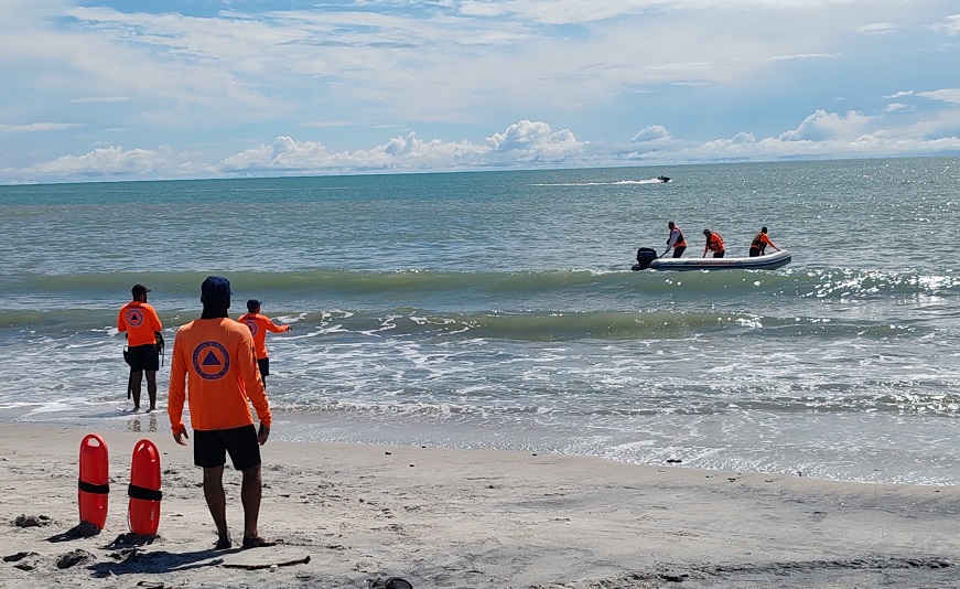 El hombre había sido reportado como desaparecido en Gorgona, distrito de Chame. Foto: Eric Montenegro.