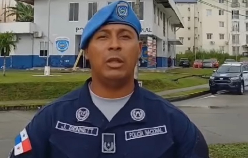 Julio Bennet, jefe de la Unidad Preventiva Comunitaria, dijo que se mantienen los programas de prevencióin e los centros educativos. Foto. Proteger y Servir