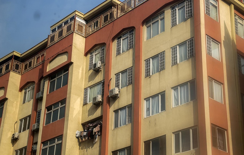 Un edificio residencial en Kabrul. EFE/EPA