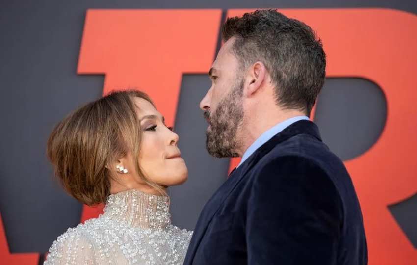 Jennifer López y Ben Affleck. Foto: EFE / EPA / Etienne Laurent