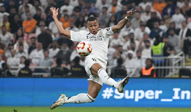 Mbappé, jugador del Real Madrid. Foto: EFE