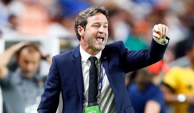 El seleccionador de fútbol de Panamá, el hispano danés Thomas Christiansen.