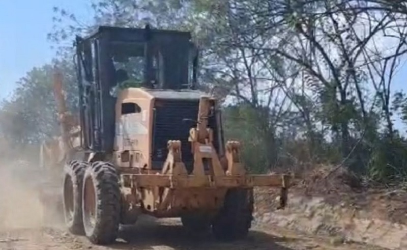 Las obras iniciaron con 18 kilómetros en El Jobo en Antón. Foto: Cortesía.