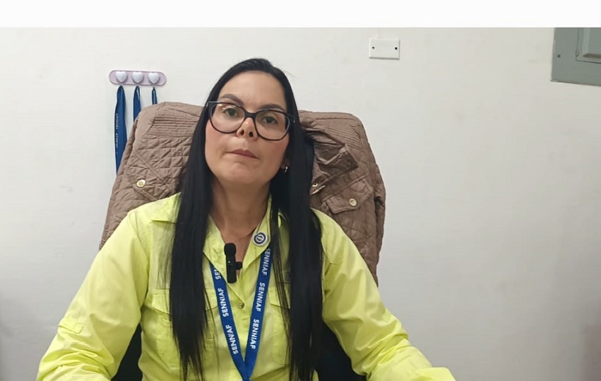 La directora regional de la Senniaf de Veraguas, Lavinia Piggot hizo la denuncia ante las intensiones según ella de manipular casos que son de estricta competencia de esa institución. Foto. Melquíades Vásquez