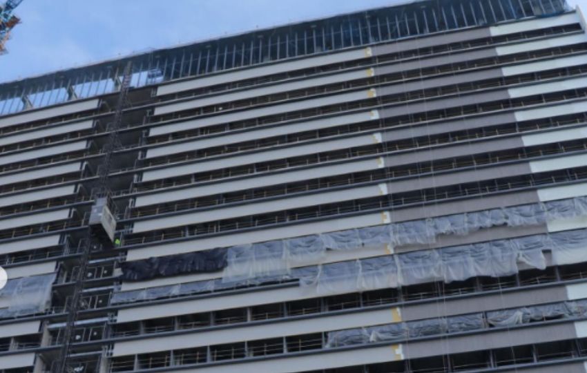 Construcción del nuevo Hospital del Niño. Foto: Cortesía