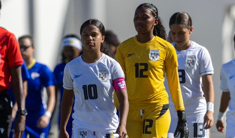 Panamá Sub-20 Femenina de la Concacaf.  Foto: FPF