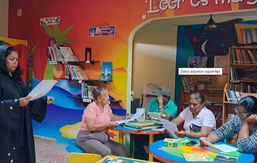 Este taller proporcionó herramientas pedagógicas para fomentar la lectura, la escritura y la oralidad en distintos grupos etarios. Foto: Cortesía