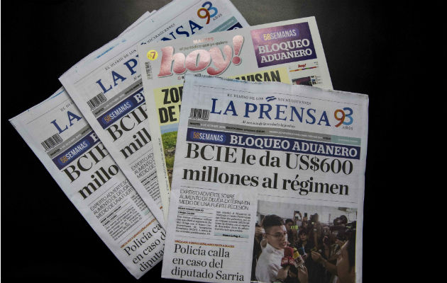 Diario La Prensa De Nicaragua Para Rotativa Y Pasa A Imprenta Por Crisis Panama America