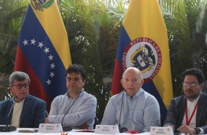 Gobierno Colombiano y el ELN, primer ciclo de 21 días de negociaciones por la paz. Foto: EFE