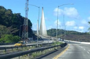 El puente Centenario fue el segundo en construirse sobre el Canal de Panamá. Foto: Archivo