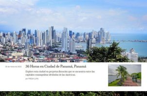 Vista de la ciudad de Panamá. Foto: Panamá América